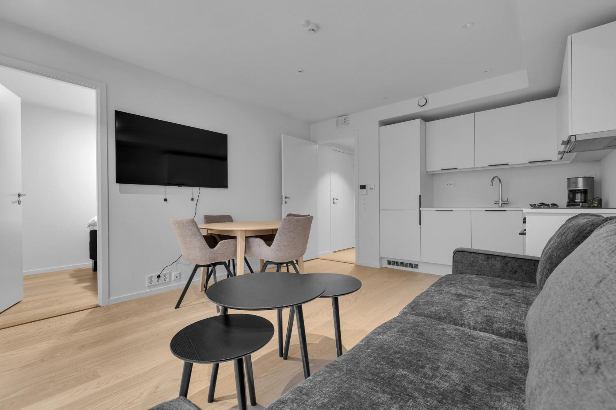 Moderne Pa Ytre Strandkanten Apartment